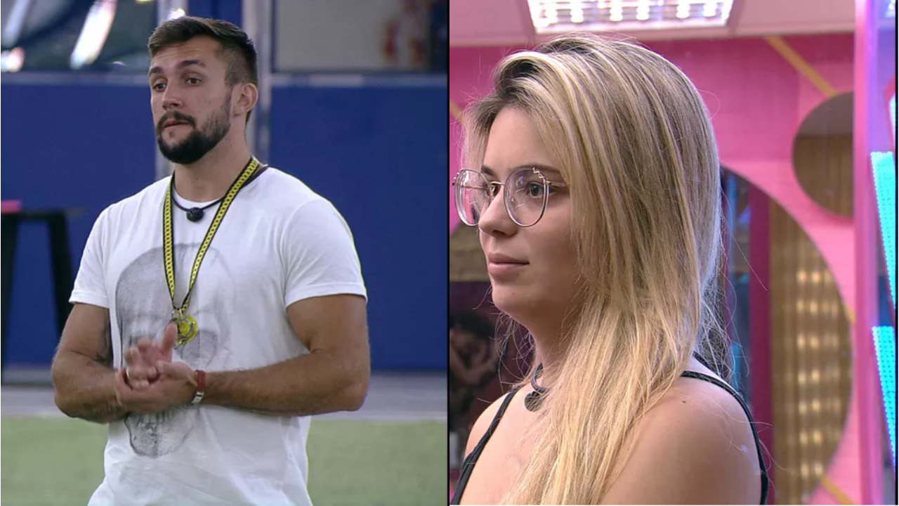 BBB21: Arthur fala sobre mudanças de Viih Tube após ele ganhar liderança: ”Deve estar feio lá fora”