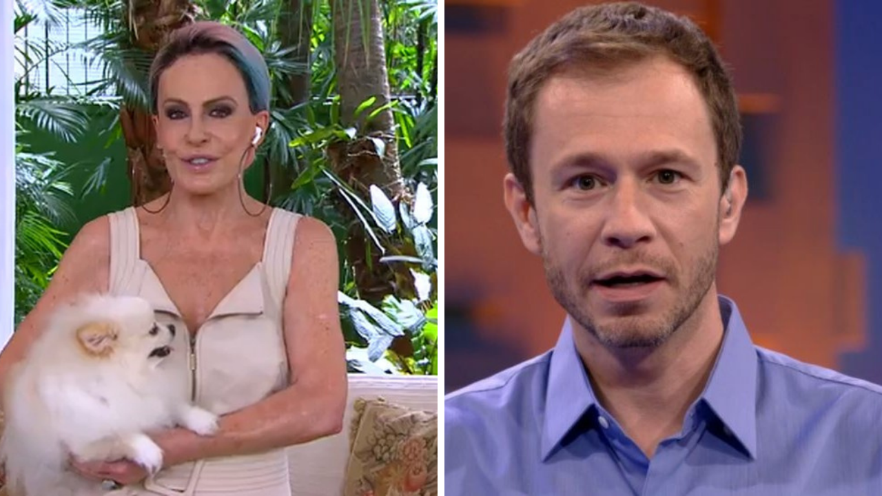 No ‘Mais Você’, Ana Maria Braga envia recado para Tiago Leifert após paredão falso no BBB21: “Bom de fingimento”