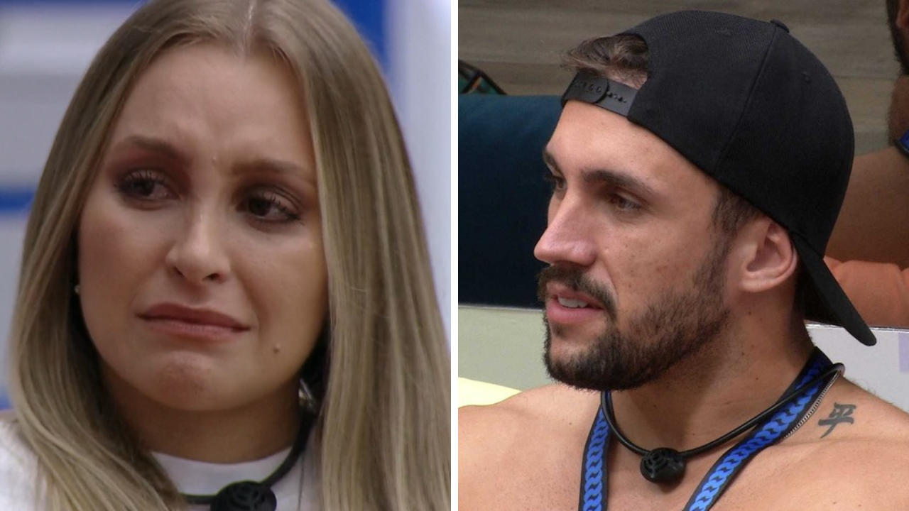 BBB21: Perplexa, Carla Diaz chora ao falar da mudança drástica de Arthur: “Eu estou chocada, isso dói”