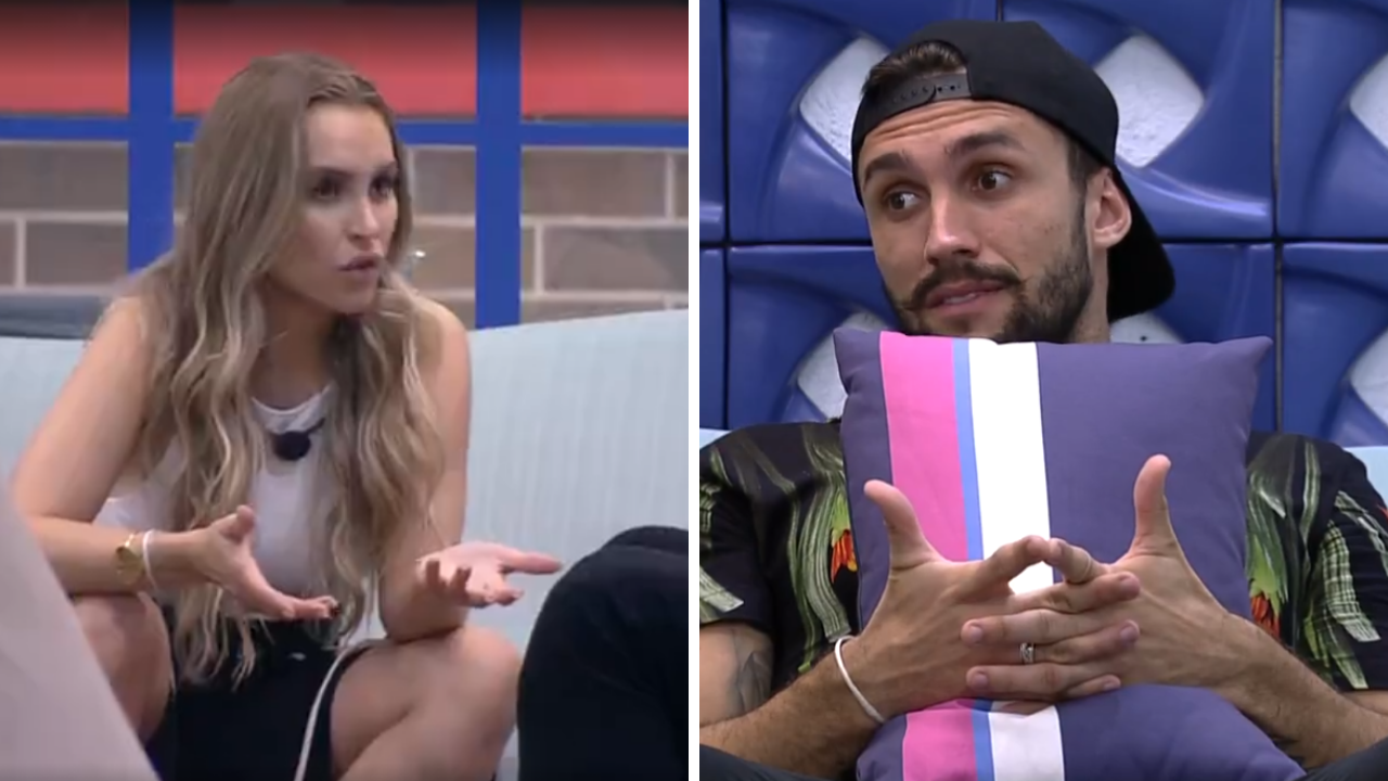 BBB21: Carla Diaz e Arthur batem boca e brother cobra informações privilegiadas: “Você não falou nada”