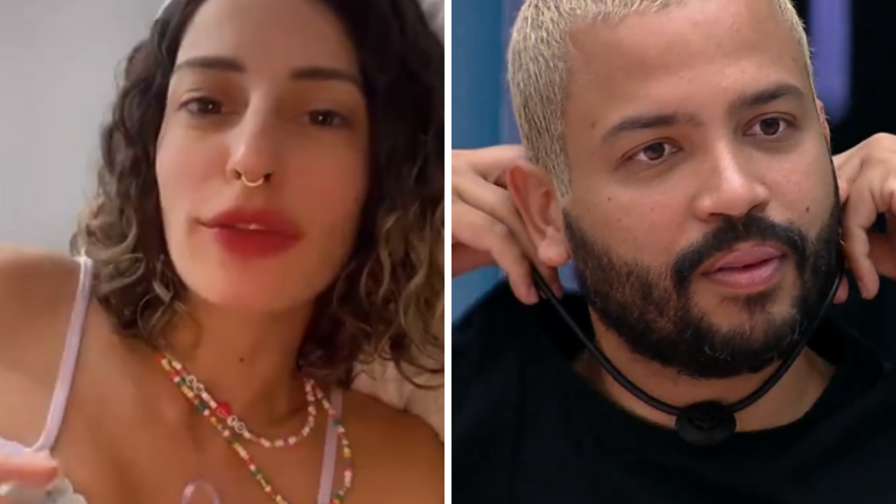 BBB21: Esposa de Projota solta o verbo e mostra confiança no marido: “Se ele sair, acabou o programa”