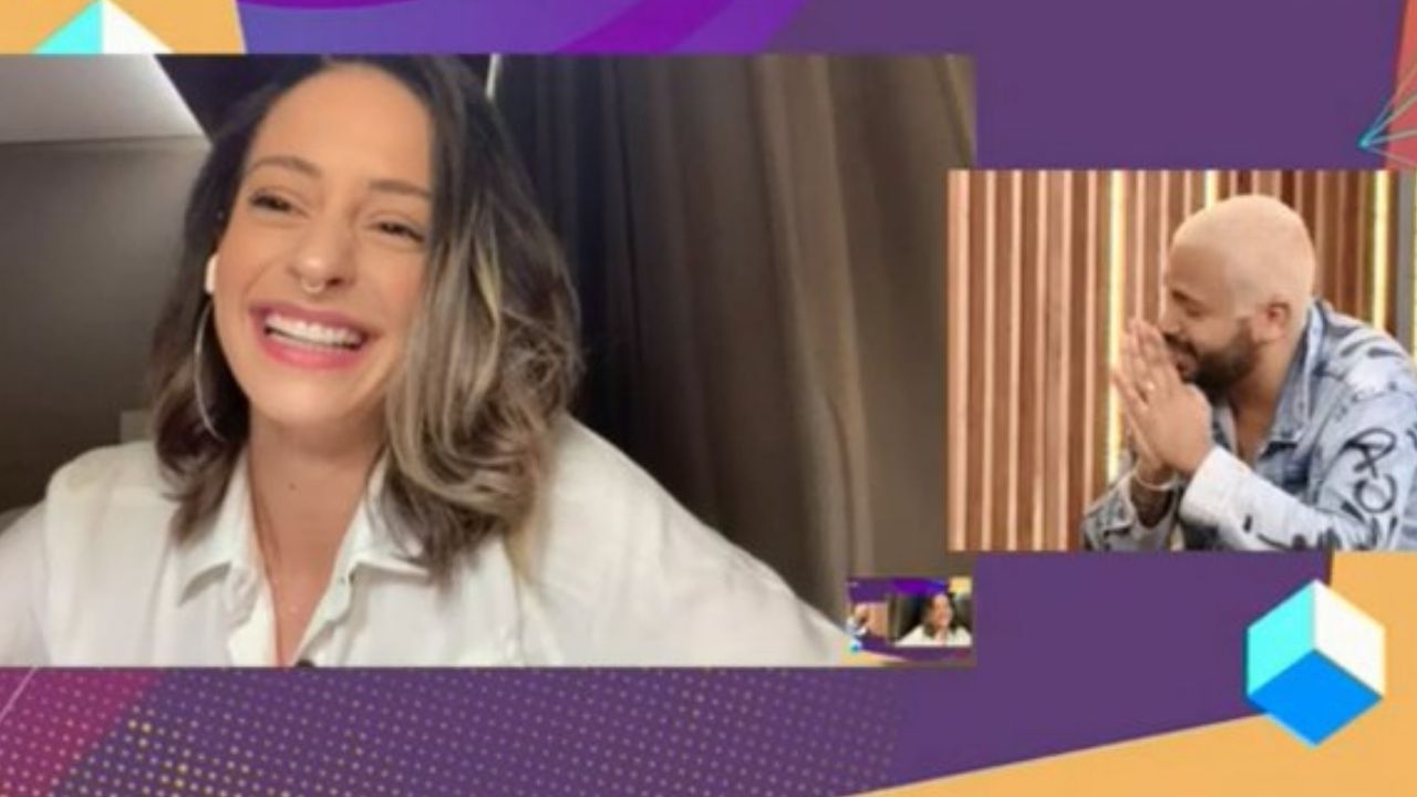Após eliminação do BBB21, esposa de Projota surpreende e manda recado quente ao marido: “Quero fogo no ninho”