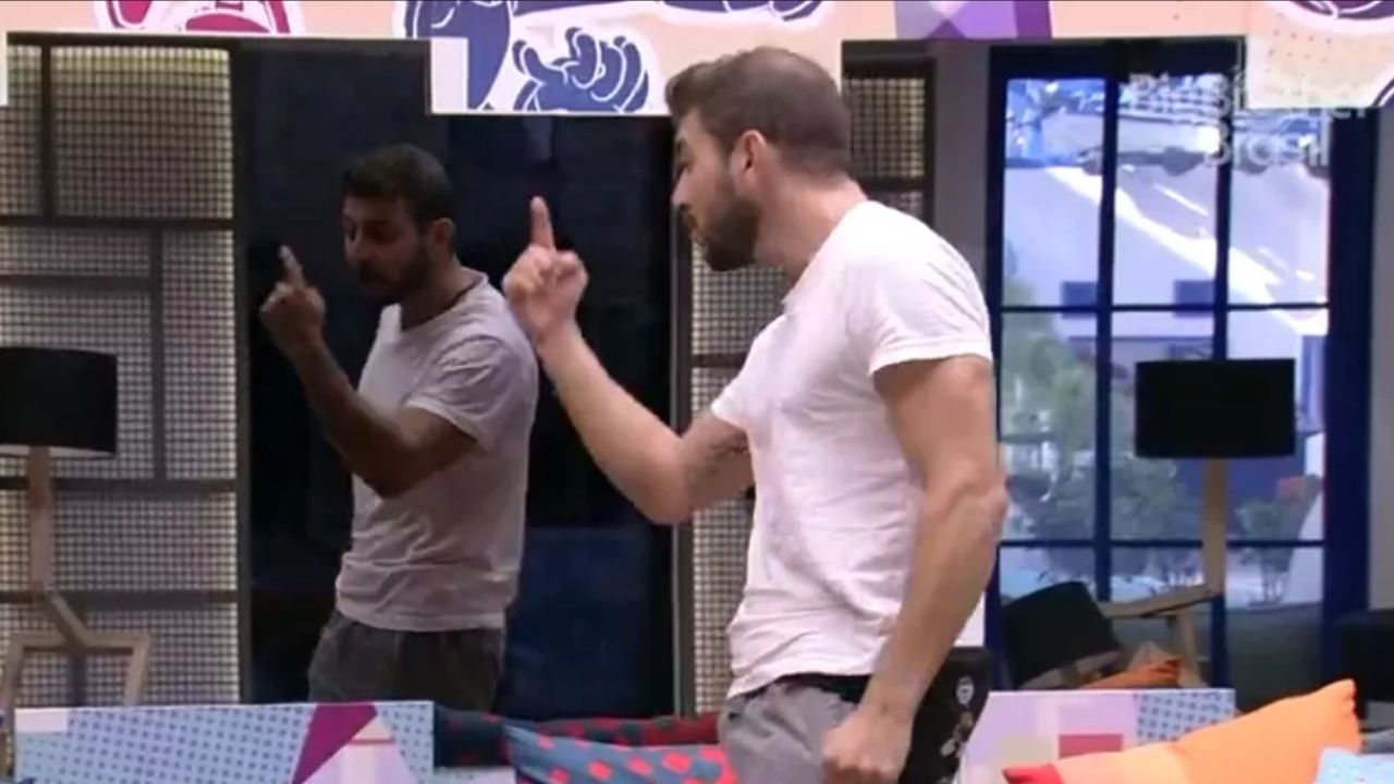 BBB21: Caio dá lição de moral em conversa com brother e mostra revolta: “Mulher não foi feita pra você gritar”