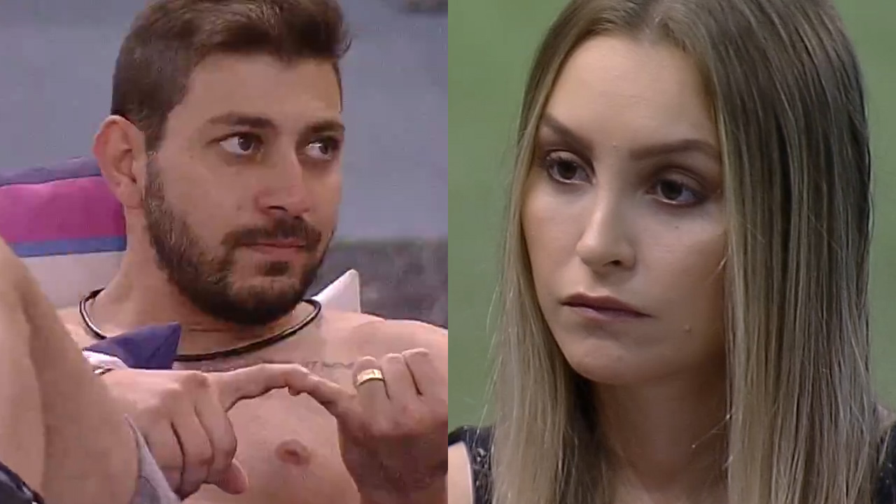BBB21: Caio mexe com a decisão de Carla Diaz sobre Arthur: “Não acho que desistir seja o caminho”