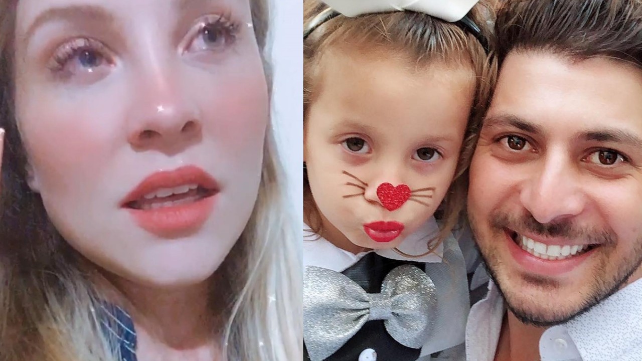 Ex-mulher de Caio do BBB21 surge abalada e esclarece boatos de abandono da filha: “Tem gente me matando”