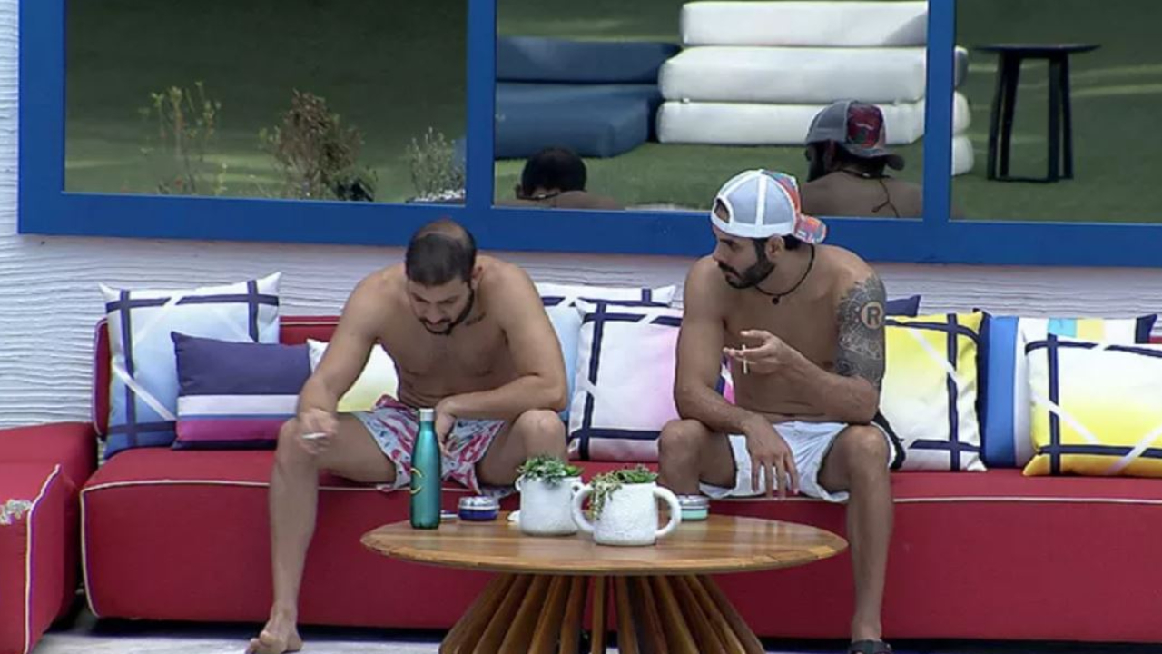 BBB21: Rodolffo e Caio especulam votos na casa e garantem sobre sister: ”Ela vira primeira opção”