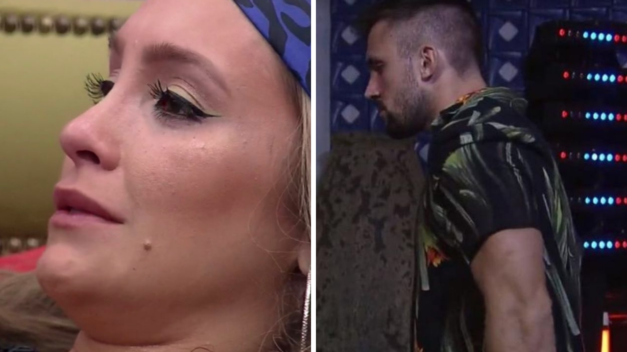 BBB21: Carla Diaz chora após frieza de Arthur e menciona luta contra o câncer: “Não quero casamento, quero beijar”