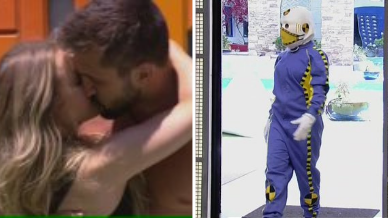 BBB21: Ela voltou! Carla Diaz deixa quarto secreto, retorna disfarçada e beija Arthur: “Aceita ser meu parceiro?”