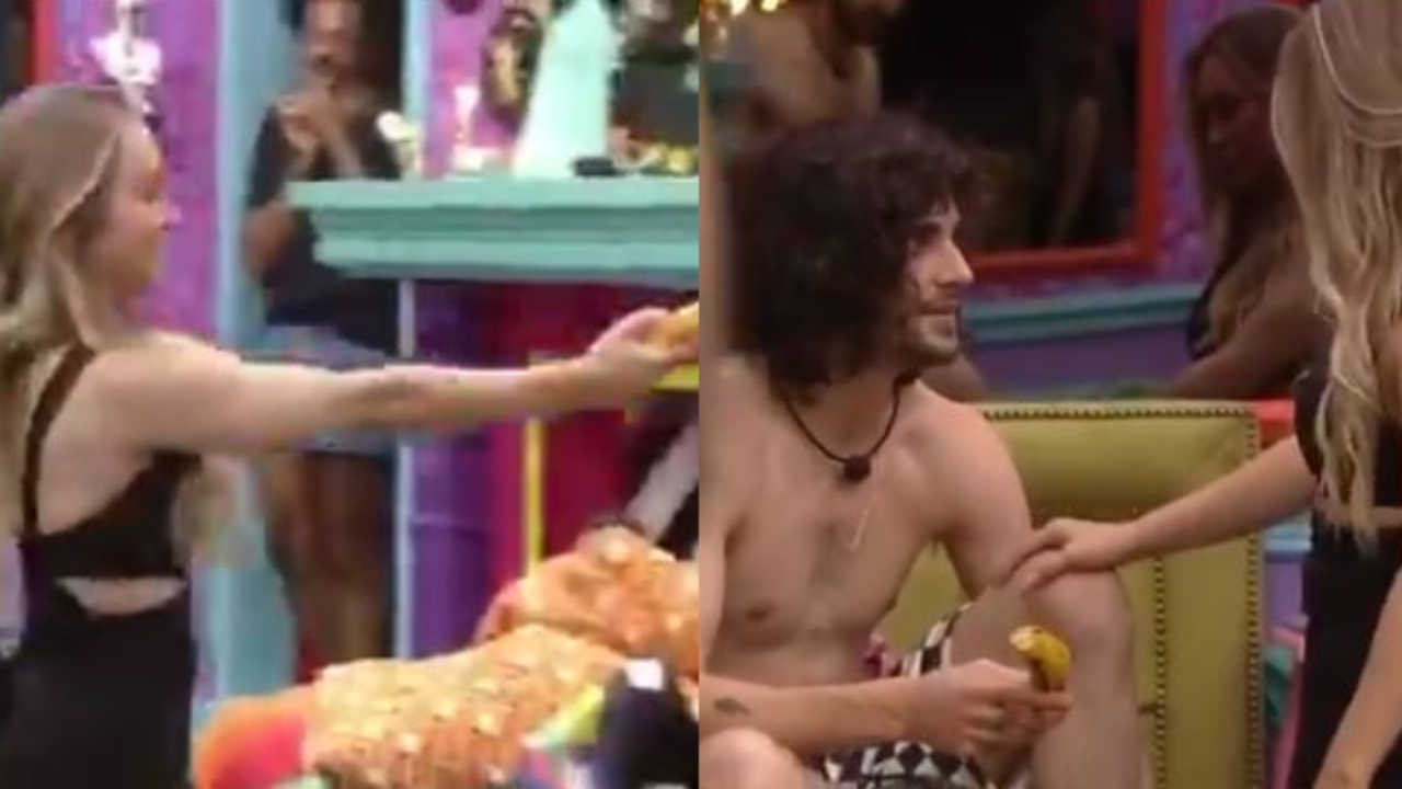 BBB21: Climão! Carla Diaz volta cobrando Fiuk e entrega banana: ”Quando eu erro, eu assumo”