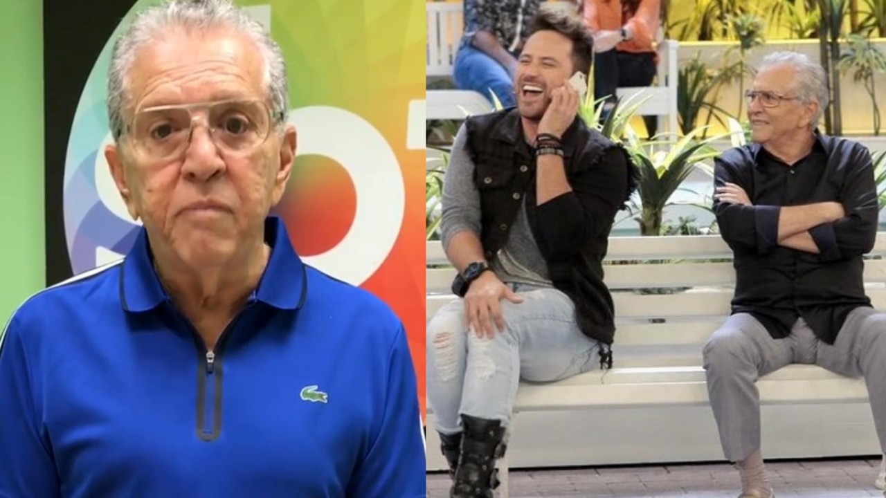Carlos Alberto de Nóbrega sofre com a morte de comediante do A Praça é Nossa por Covid-19: “Obrigado por ter te conhecido”