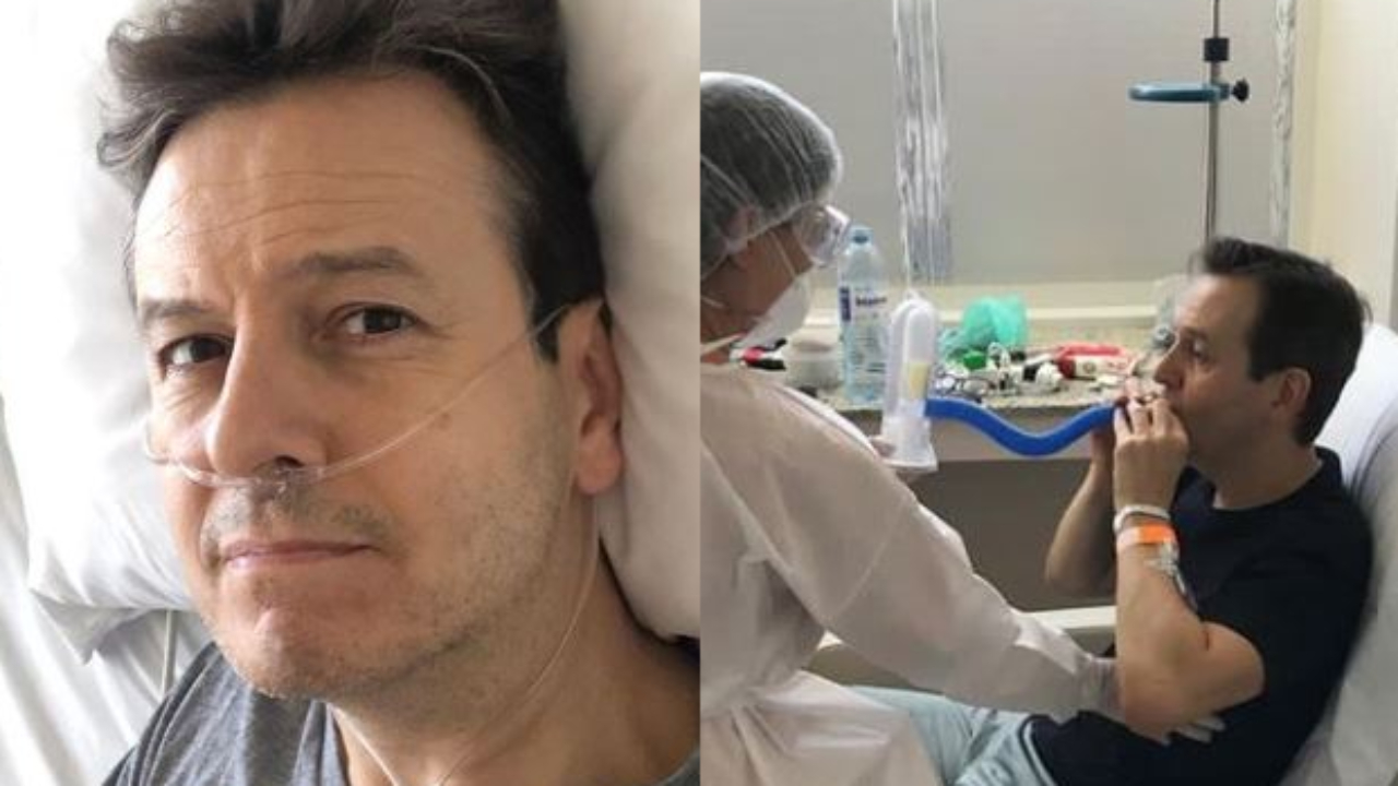 Lutando contra a Covid-19, Celso Zucatelli mostra dia a dia de sua internação e garante: ”Vamos vencer”