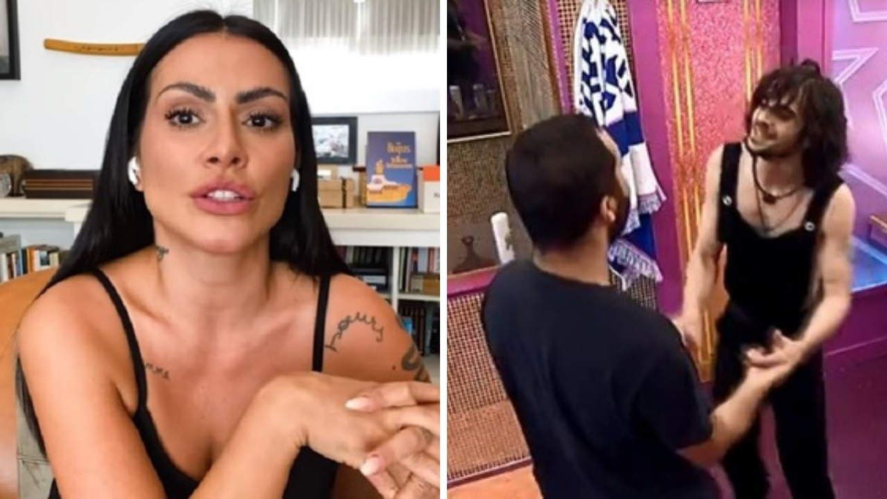 Gente? Cleo se anima após aproximação entre Gil e Fiuk no BBB21: “Por mim virava um casal”