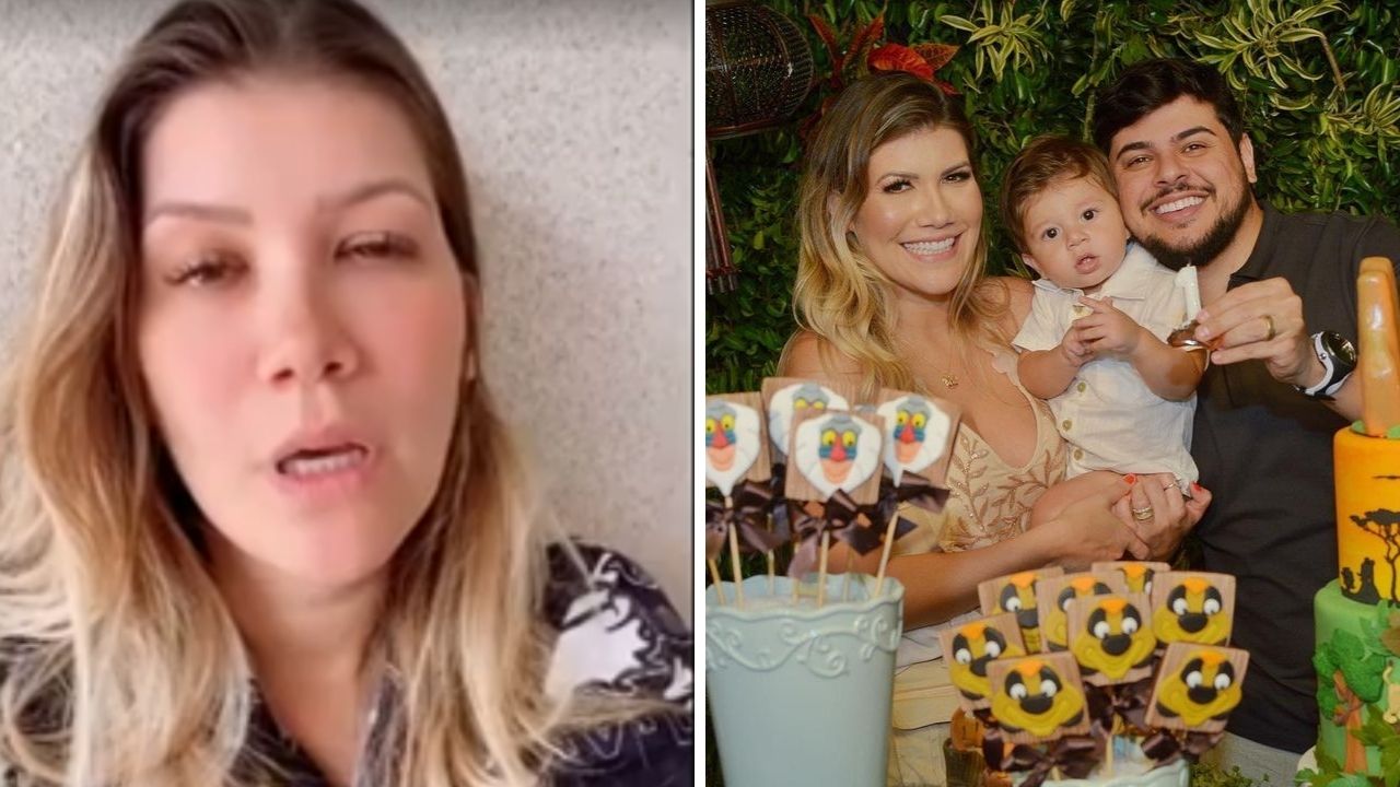 Esposa de Cristiano desabafa e diz que sofreu ataques após família pegar Covid-19: “Voltei com os remédios”