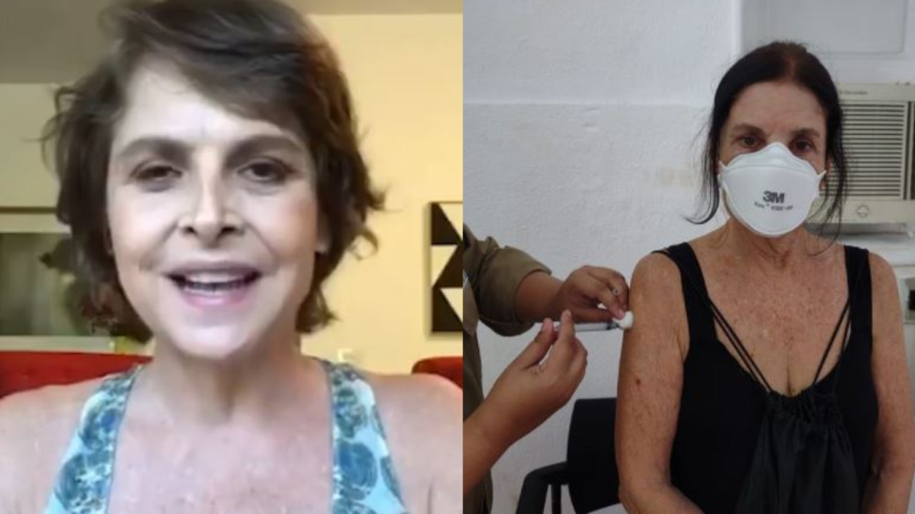 Drica Moraes se emociona ao compartilhar vacinação da mãe contra a Covid-19: “Viva o SUS!”
