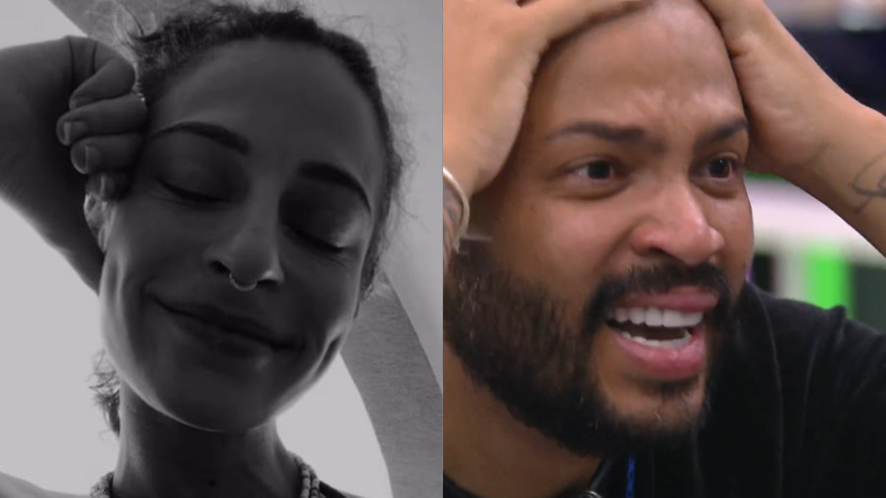 BBB21: Esposa de Projota se emociona ao ver reação do cantor com presente do anjo