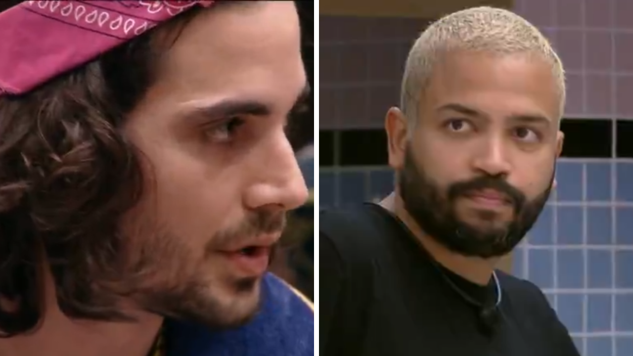 BBB21: Fiuk desce do muro, apunhala Projota no programa ao vivo e expõe contradições do rapper: “Fica no ar”