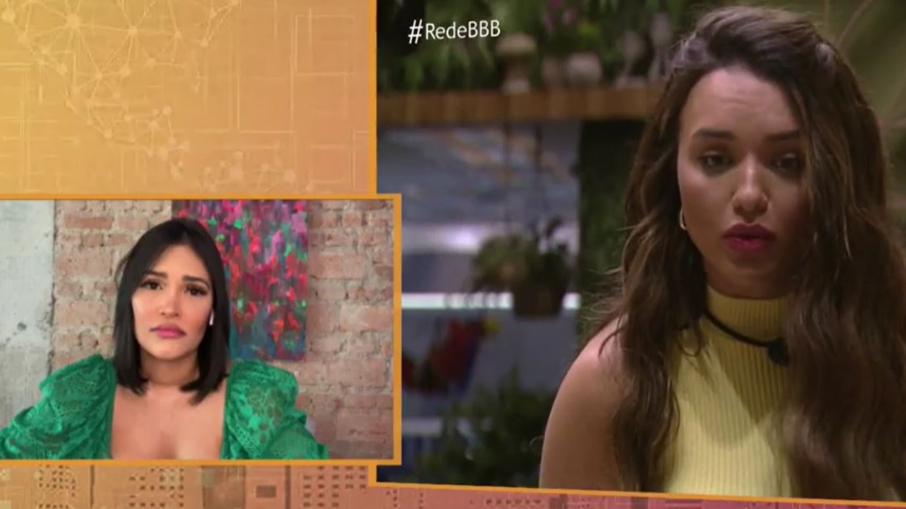 Ex-BBB Flayslane não esconde incômodo após rever briga com Rafa Kalimann ao vivo: ”Me machuca”