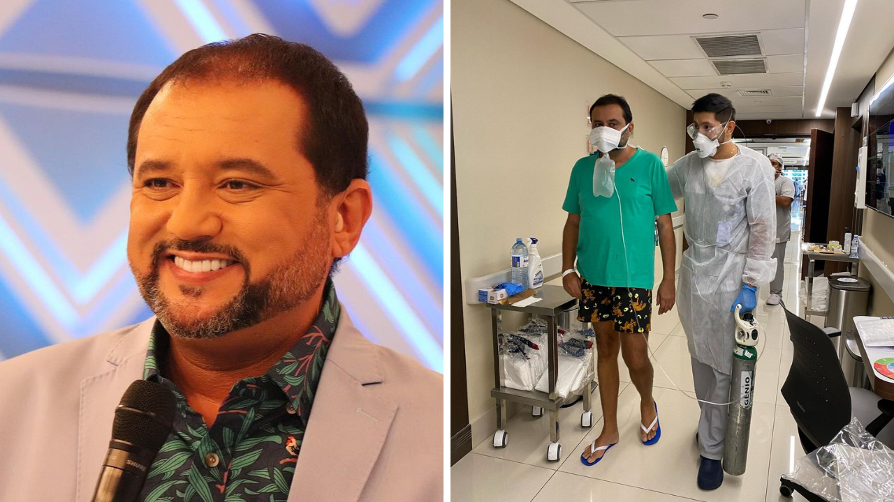 Vitória! Geraldo Luis surge caminhando na UTI após dez dias internado: “Vencendo esse vírus”
