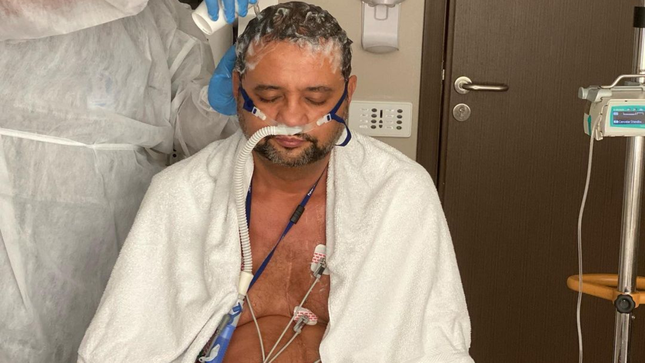 Geraldo Luís faz relato comovente sobre luta contra Covid-19: “Fragilidade ao extremo”