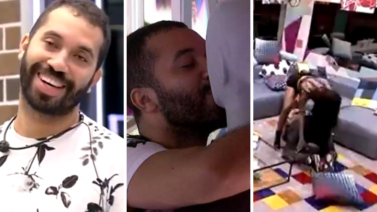 BBB21: Gilberto enfia o pé na jaca em festa, fica pelado e protagoniza momento bizarro: “Tá suado meu c*?”