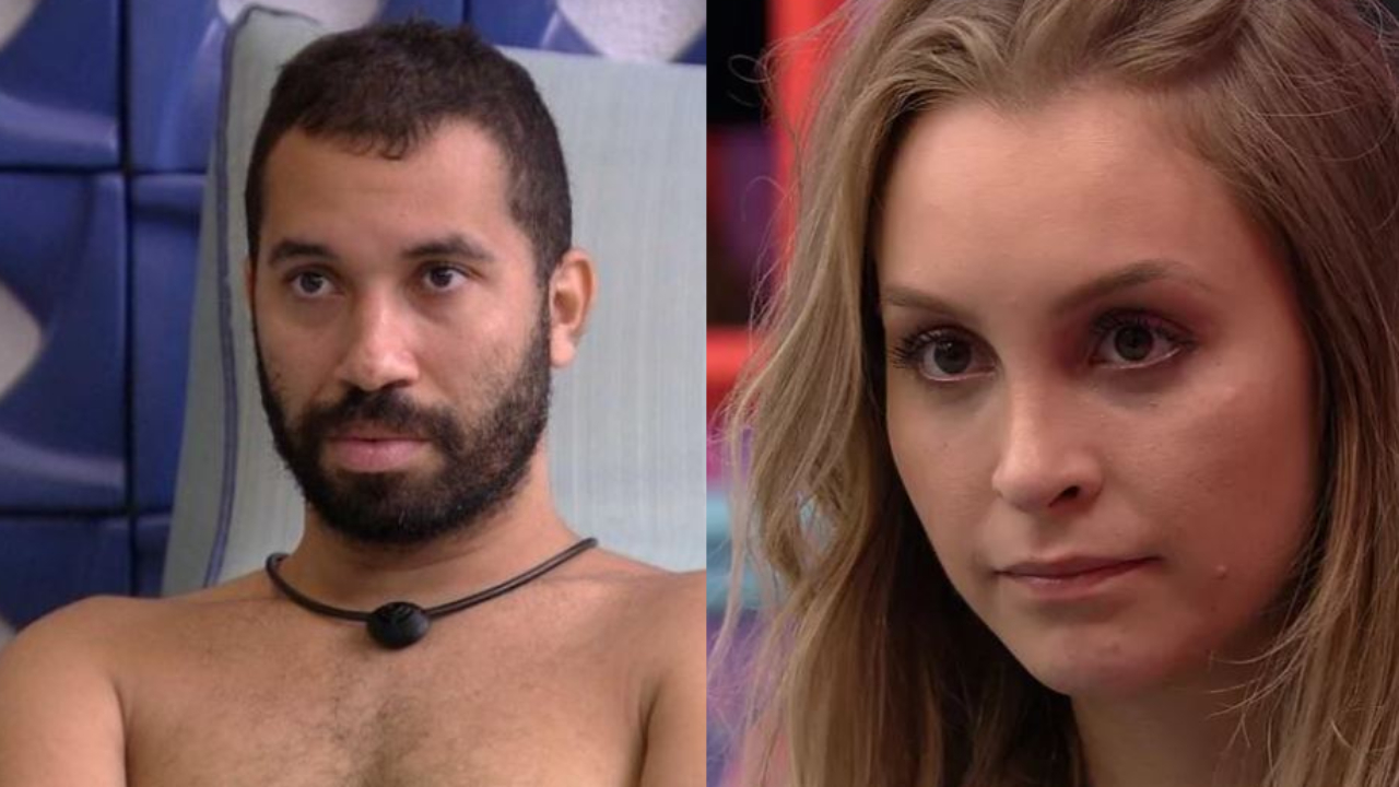 BBB21: De cara amarrada, Gilberto promete ‘cachorrada pesada’ caso seja confrontado por Carla Diaz