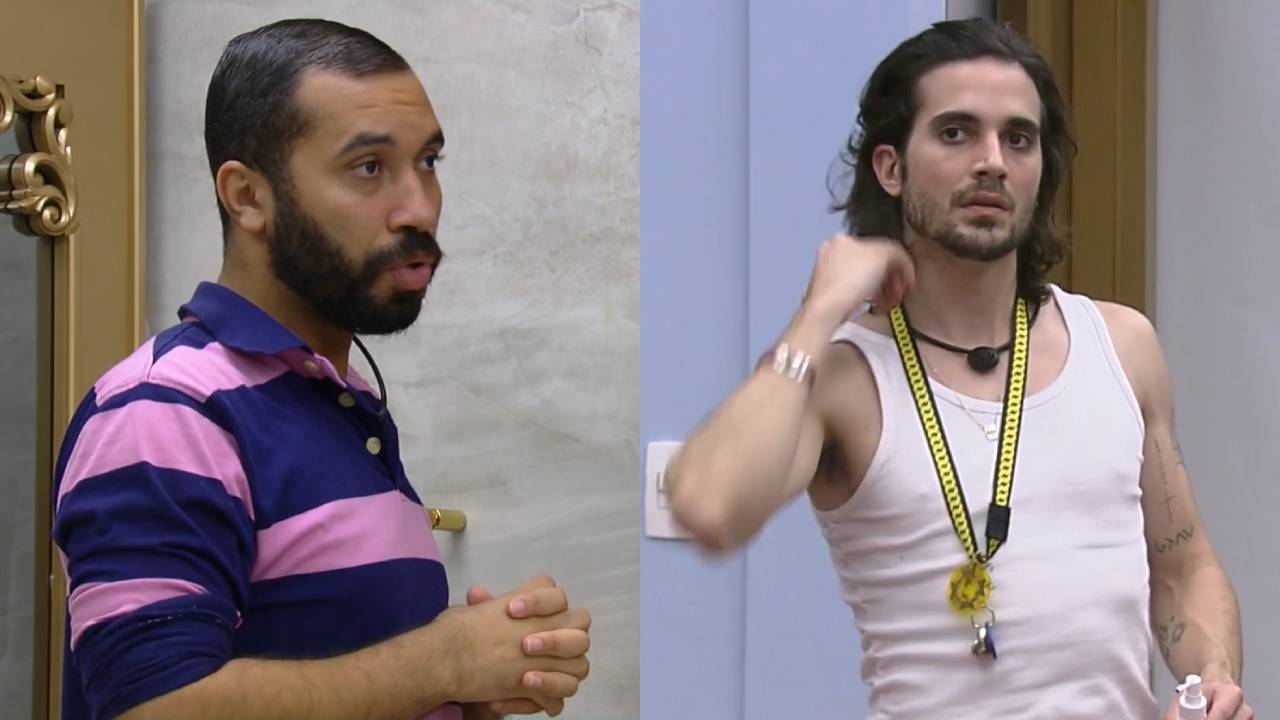 BBB21: Gilberto e Fiuk soltam os cachorros contra namoro de Carla e Arthur: “Um queimando o outro”