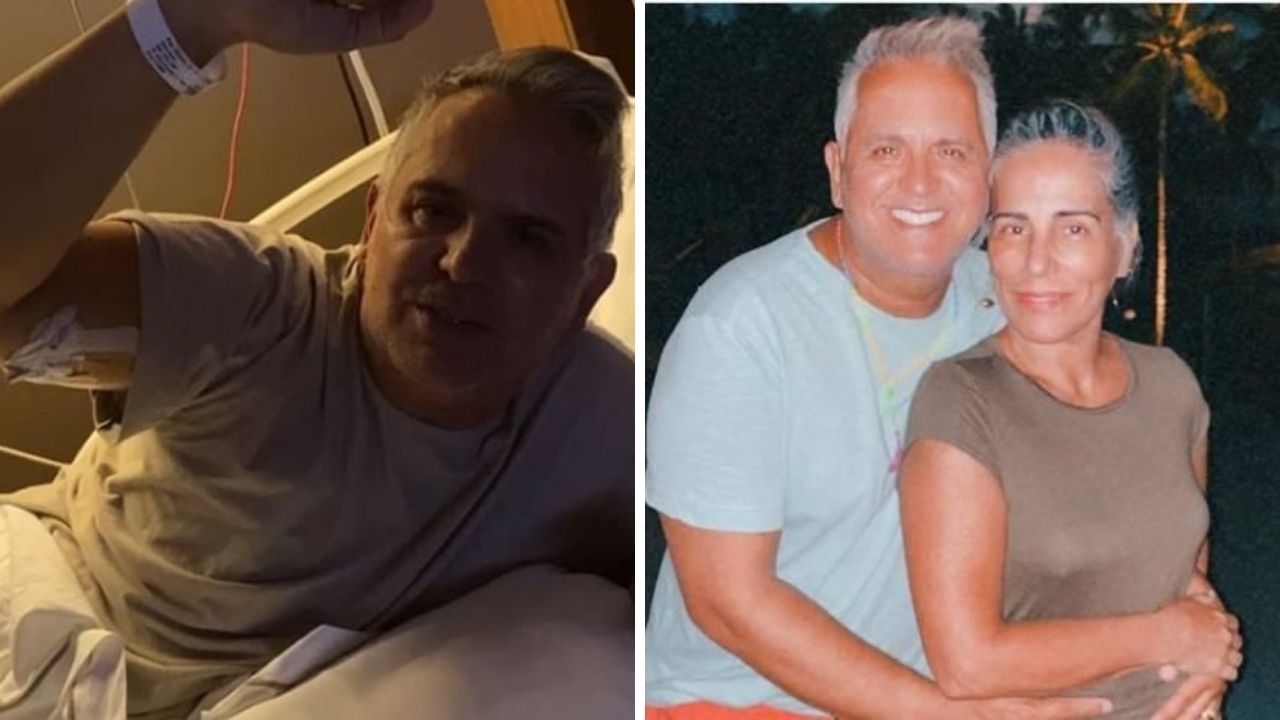 Marido de Gloria Pires completa dez dias internado com complicações da Covid-19: “Todo cheio de furos”