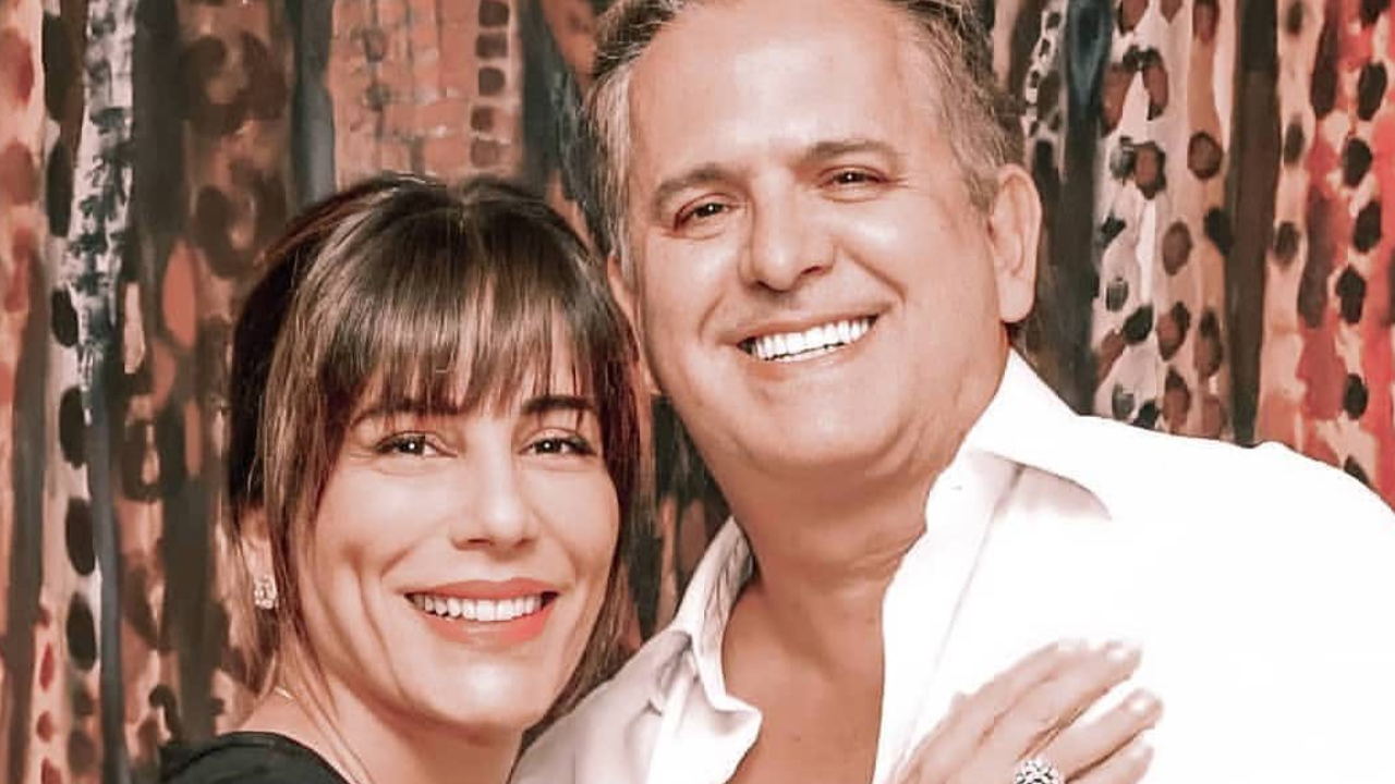 Glória Pires exalta luta do marido internado com a Covid-19 e faz homenagem: ”Amor!”