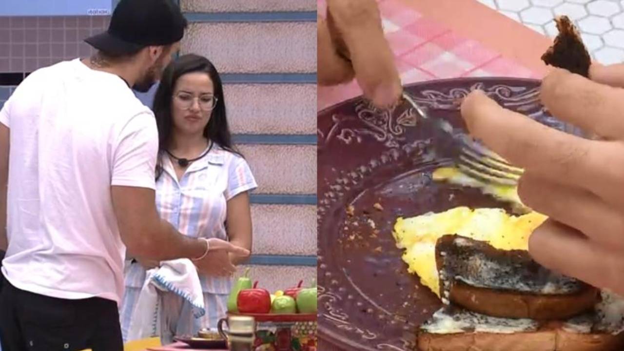 BBB21: Como assim? Arthur deixa pão queimar e bota a culpa em Juliette: “Prestes a comer carvão”