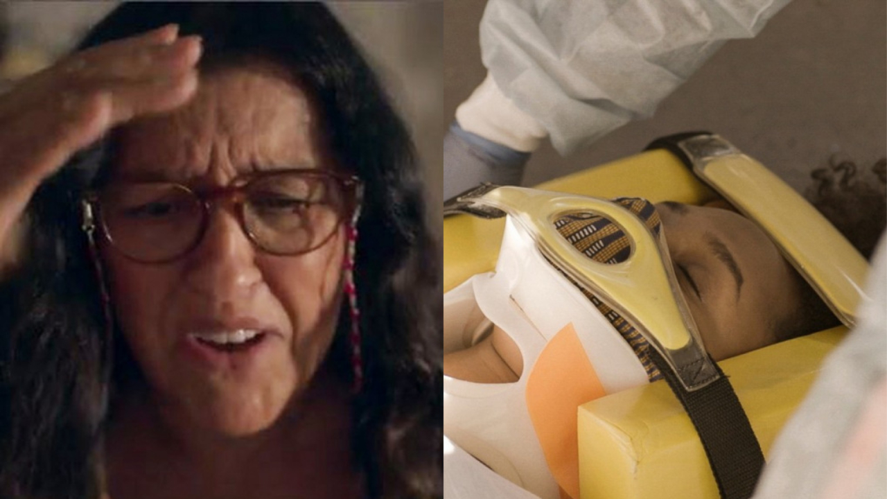 Amor de Mãe: Lurdes se desespera ao ver Camila ser atropelada
