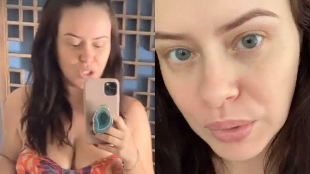 Esposa de Rafael Cardoso, Mari Bridi mostra corpo após emagrecer e roupas largas: “Não entravam”