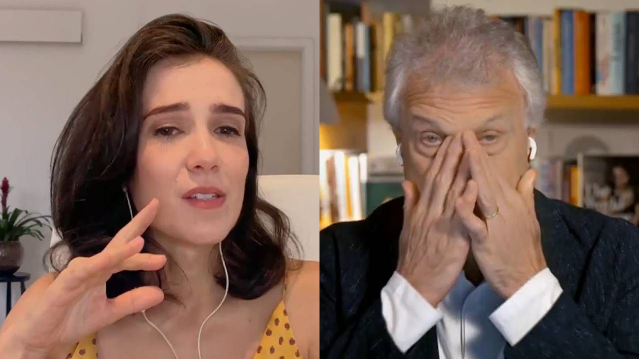 Aos prantos, Marjorie Estiano emociona Pedro Bial ao homenagear Nicette Bruno: “Era a pessoa mais incrível”