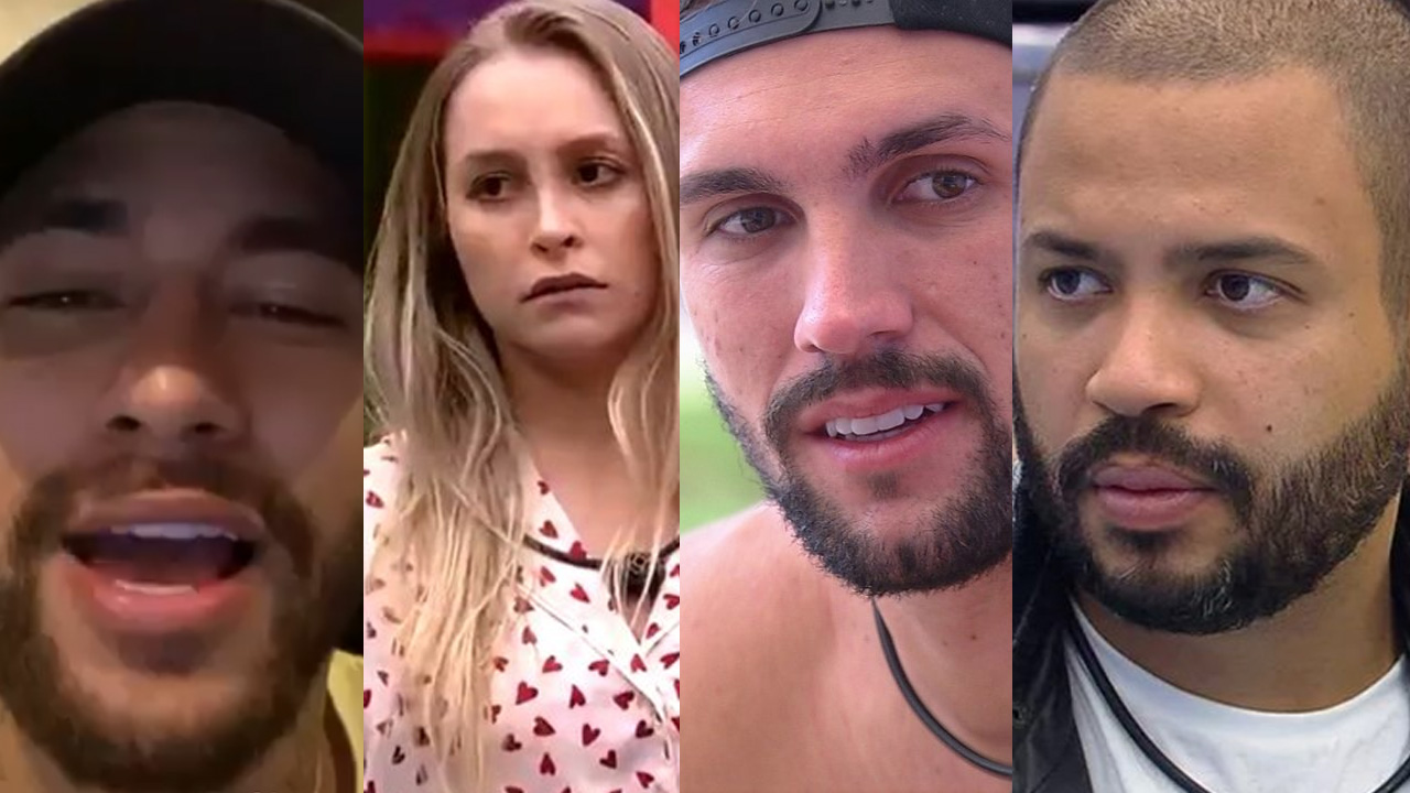 BBB21: Neymar faz piada com relacionamento de Carla, Arthur e Projota: “Ri alto”
