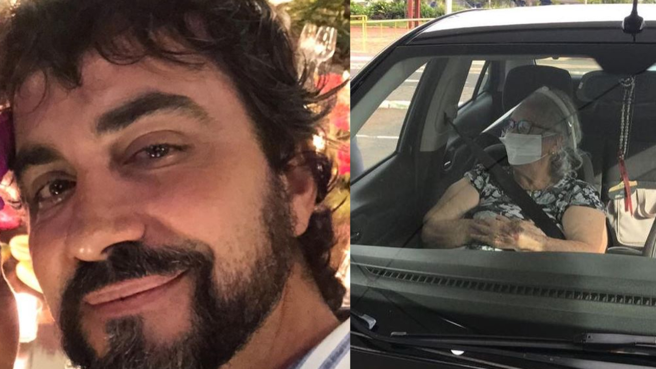 Padre Fábio de Melo se emociona ao ver mãe sendo vacinada e critica autoridades: ”Agilizem, por favor”