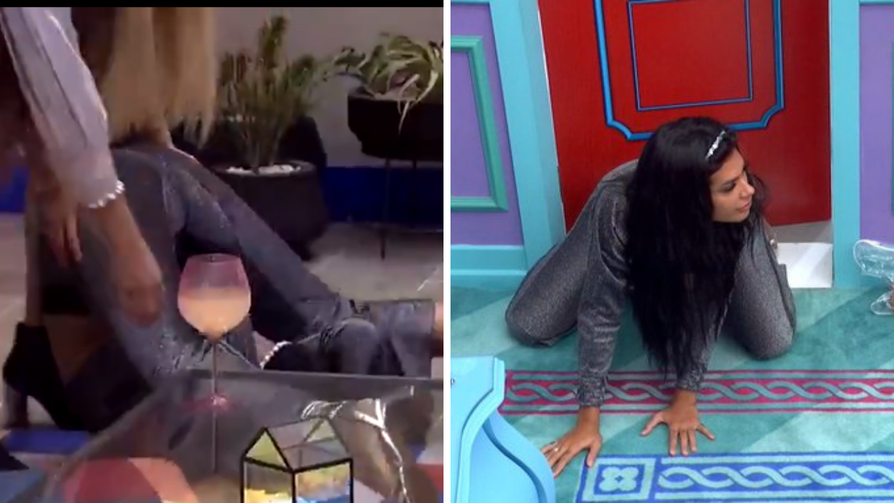 BBB21: Pocah enfia o pé na jaca em festa na casa, fica louca de bebida e protagoniza cenas bizarras: “Não sei porque”