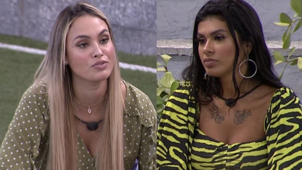 BBB21: Grandes adversárias, Pocah e Sarah colocam panos quentes na briga e paz reina: “Te machuquei”