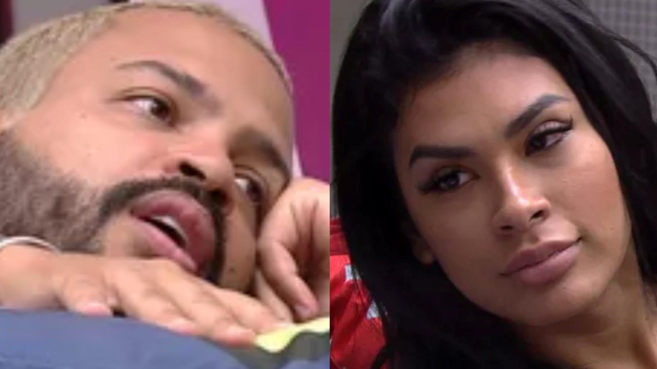 BBB21: Projota coloca Pocah contra a parede e questiona: “Você quer que eu saia, ou que ela saia?”