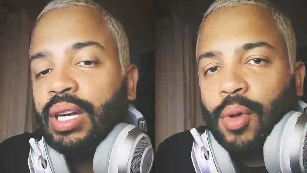 BBB21: Projota tenta assistir ao reality pela primeira vez após eliminação, mas desiste: “Muito estranho”
