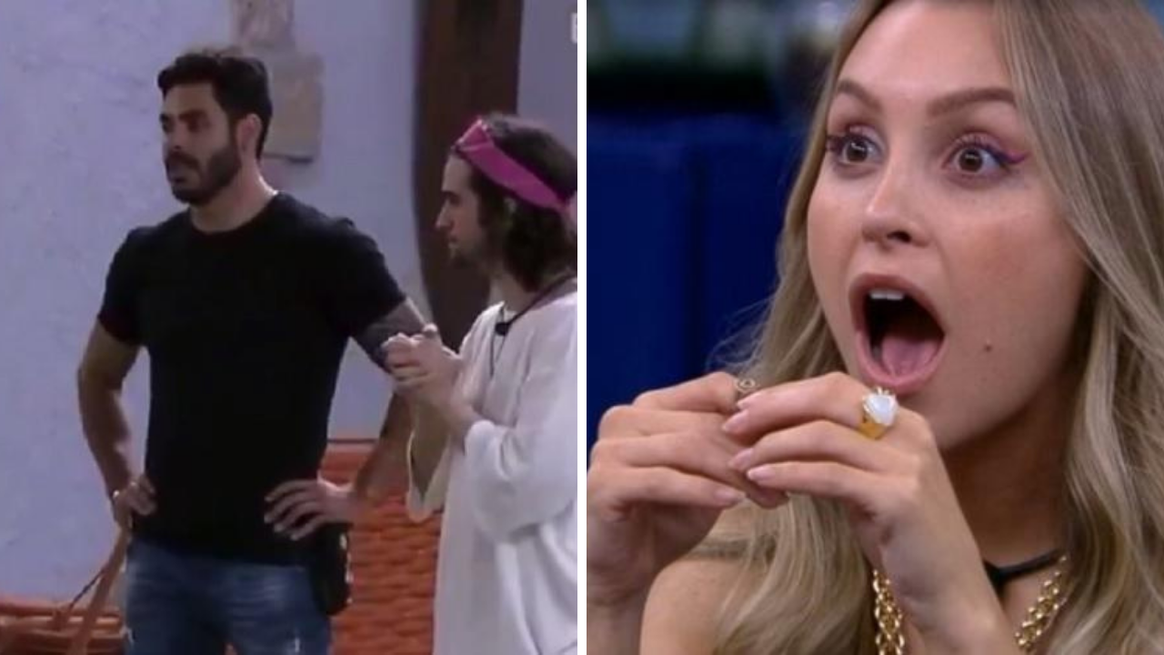 BBB21: O tombo vem! Rodolffo vai pra área externa e comemora eliminação de Carla Diaz: “Missão cumprida”