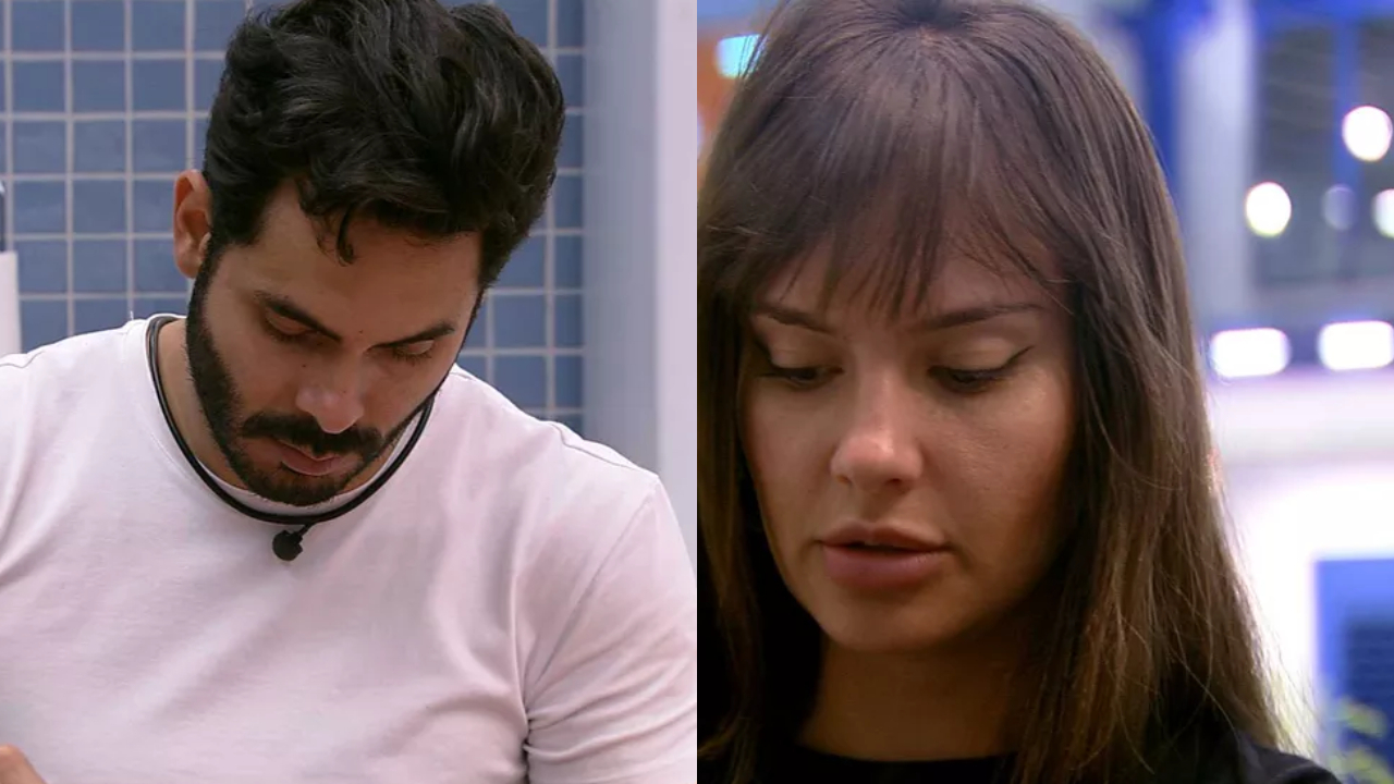 BBB21: Rodolffo diz a Thais que problema entre os dois é apenas questão de jogo: ”Te acho linda”