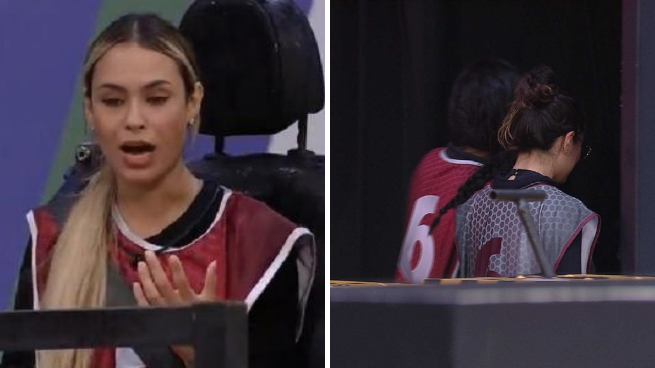 BBB21: Que situação! Gil e Sarah vencem prova do líder após reviravolta no final e bronca de Tiago Leifert