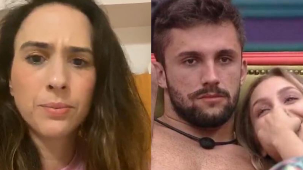 BBB21: Tatá Werneck defende Carla Diaz de ataques machistas e detona Arthur: ”Um babaca”