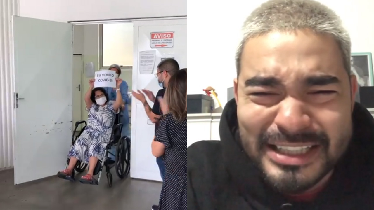 Yudi Tamashiro se emociona ao ver a mãe saindo do hospital vitoriosa contra Covid-19: “Milagre”
