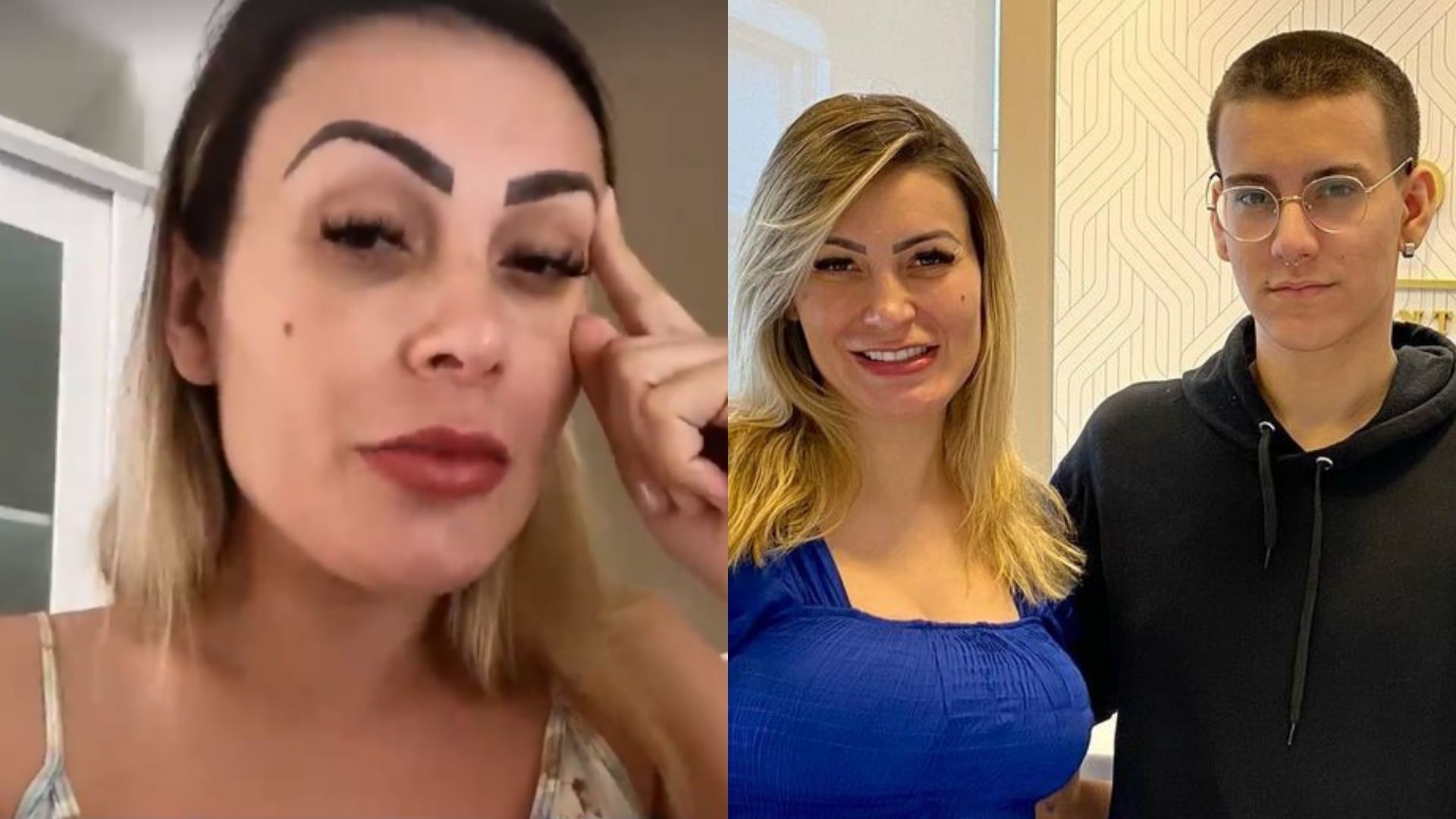 Andressa Urach revela que criação do filho é motivo de briga com marido: “Viro leoa”