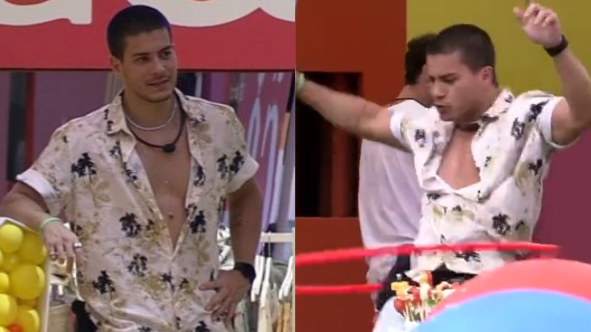 BBB22: Arthur Aguiar rebola com bambolê e web alfineta: “Dá pra entender a Maíra”