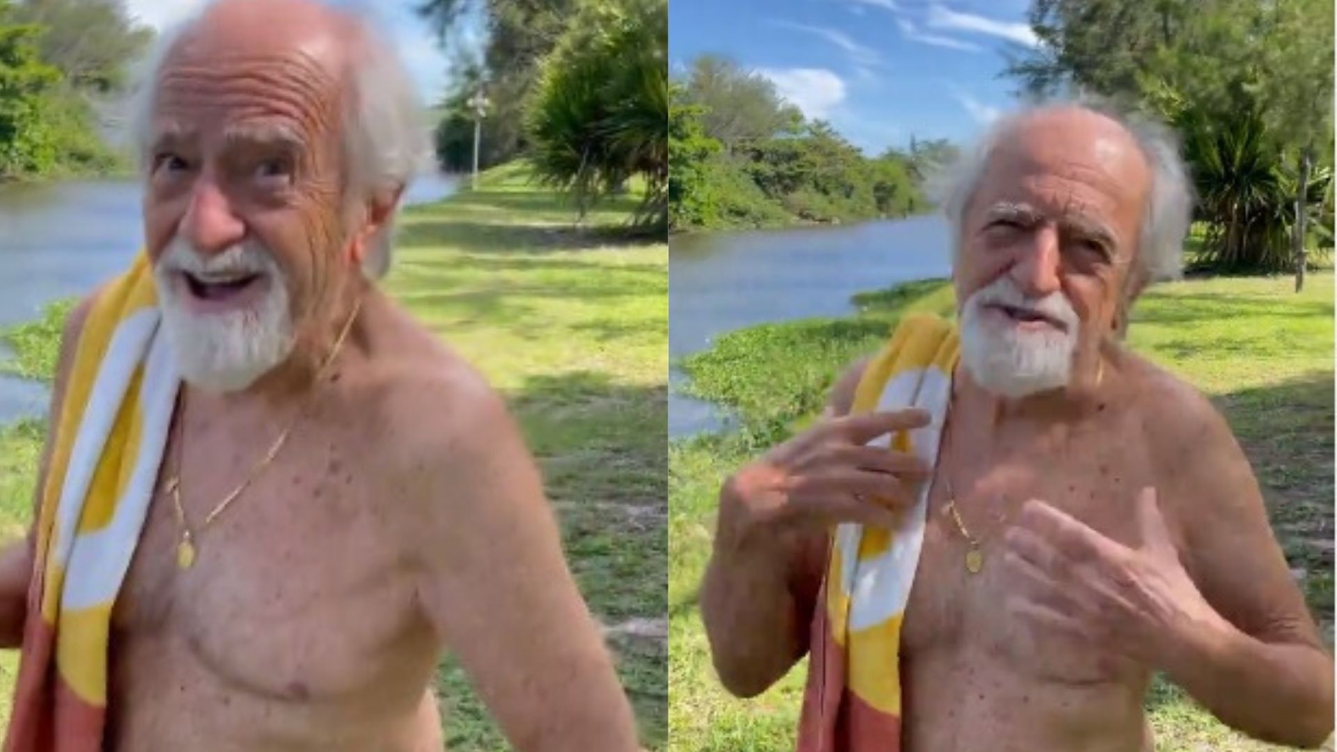 Aos 88 anos, Ary Fontoura posa de sunguinha em clique ousado: “Muso de 2022”