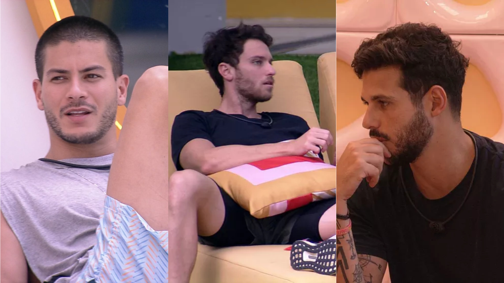 BBB22: Irritado após briga com Lucas, Rodrigo detona Arthur Aguiar: “É sujo”