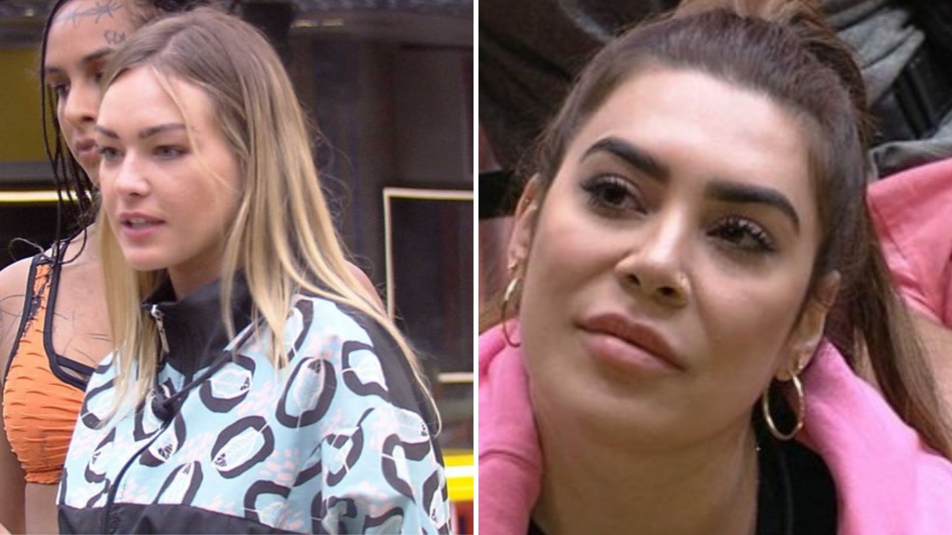 BBB22: Bárbara e Naiara Azevedo brigam em divisão de comidas: “Casa não é sua”
