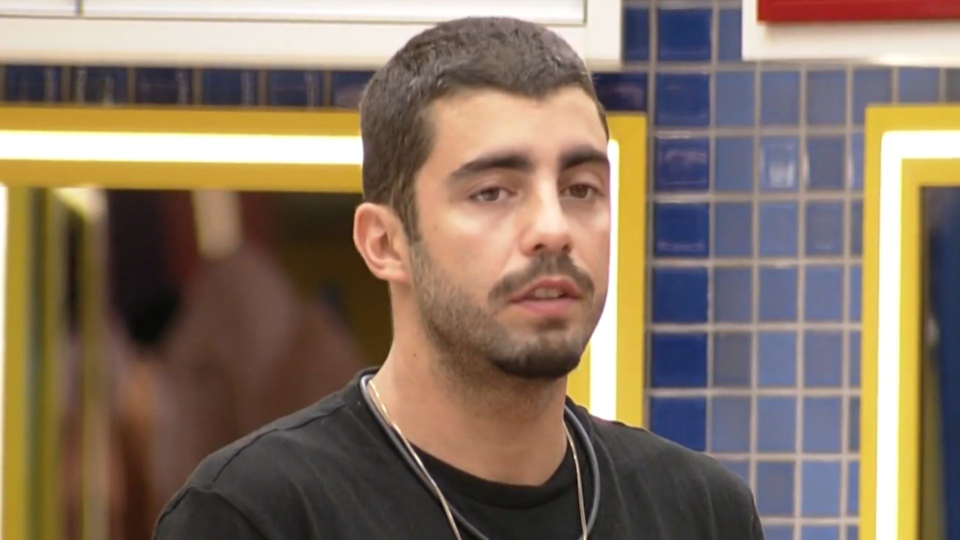 BBB22: Botão de desistência fica verde e Scooby dispara: “Quem quiser meter o pé”