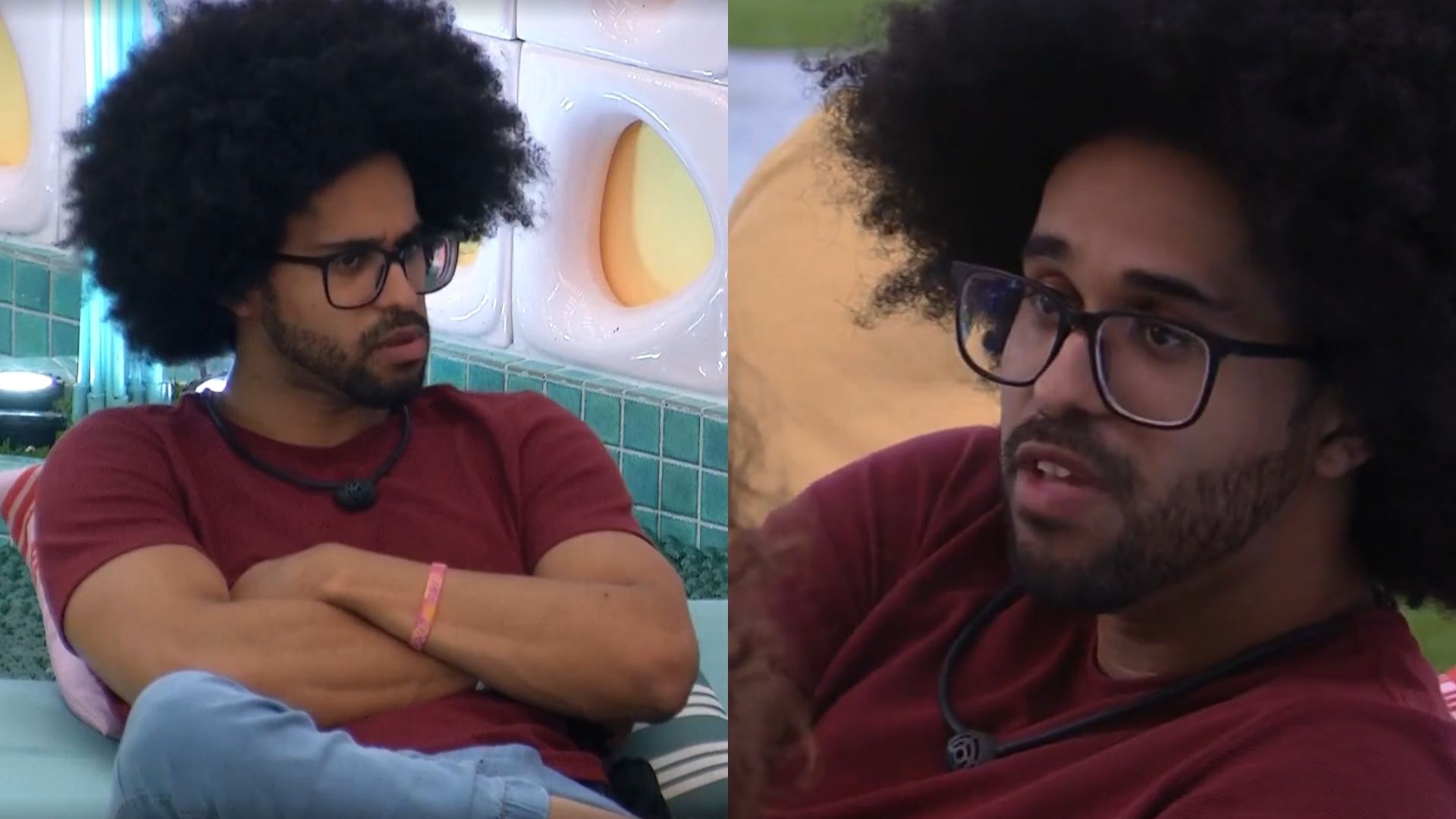 BBB22: Luciano fica sentido ao ser criticado por querer fama: “Prepotente”
